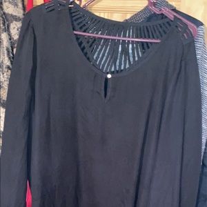 Super cute torrid black long sleeve tunic